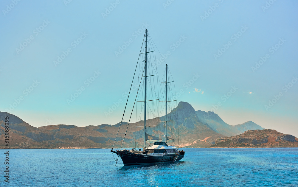 Tourism, travel, vacation on the rocky sea. Tourism, travel, vacation on the rocky sea.
