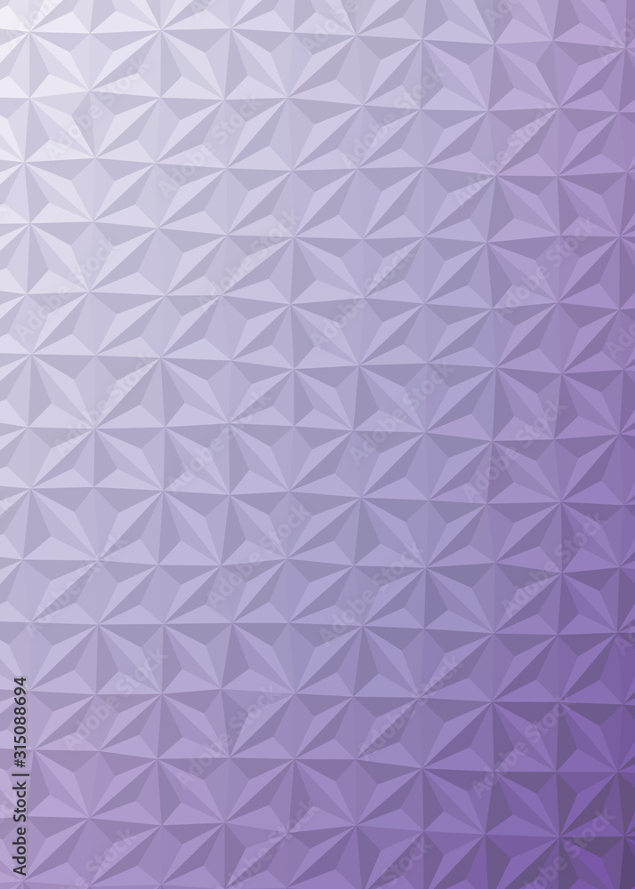 Fototapeta premium Abstract Low Polygon gradient Generative Art background illustration