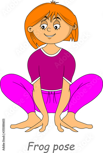 Frog pose