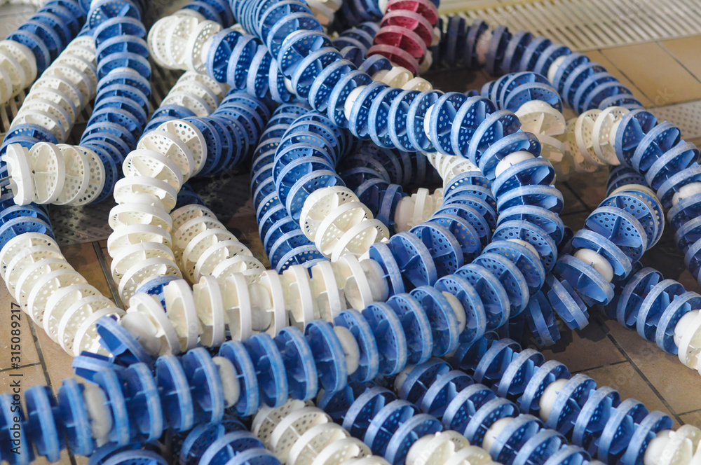 Obraz premium Swimming Pool Float Line