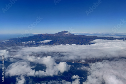 Aerial View Teide Tenerife © Felix Pergande