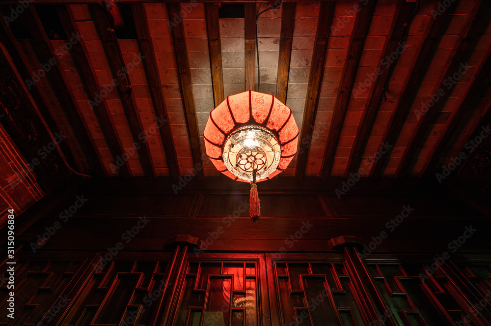 Night view of Nanjing Confucius Temple
