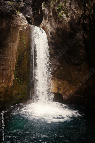 Sapadere canyon and waterfall near Alanya