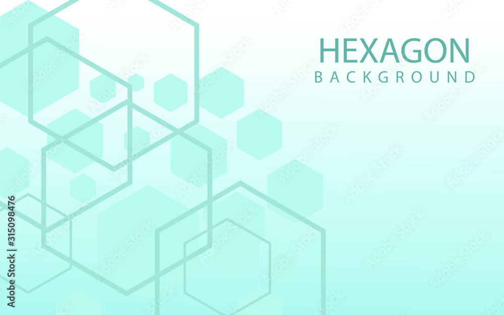 Hexagons Abstract Background With Geometric Shapes. Science, Technology and Medical Concept. Futuristic Background In Science Style. Graphic Hex Background For Your Design. Vector Illustration Hexagons Abstract Background With Geometric Shapes. Science, Technology and Medical Concept. Futuristic Background In Science Style. Graphic Hex Background For Your Design. Vector Illustration