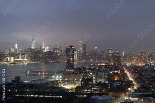 New York vu de nuit © Kevin