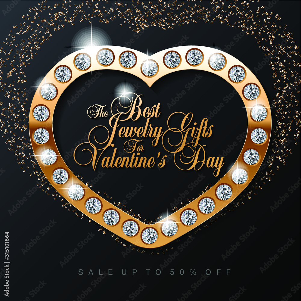 Valentines 2025 jewelry ads