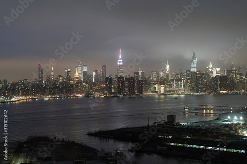 New York vu de nuit 