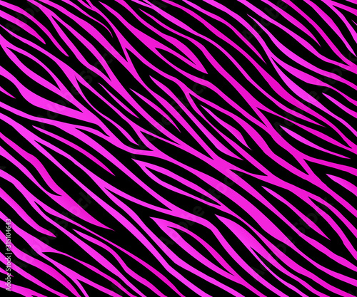 Fashion background. Seamless pattern. Zebra skin. Tiger skin. Abstract glamorous pattern. Luxury texture wild animal skin. Elegant stylish backdrop for design. Modern glamorous background with lines 
