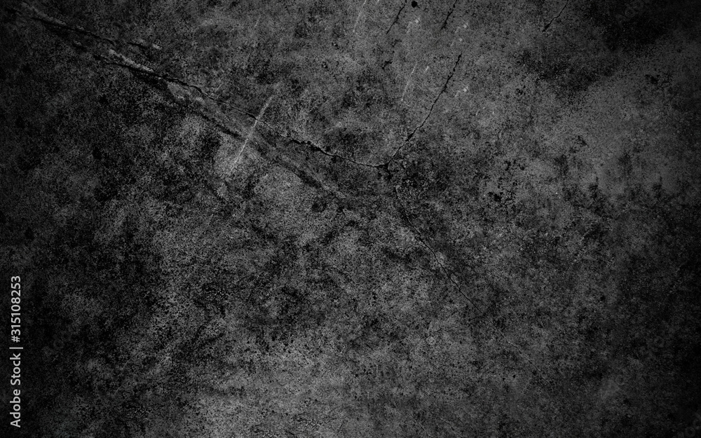 Old wall texture cement dark black gray background abstract grey color  design are light with white gradient background. Stock Photo | Adobe Stock