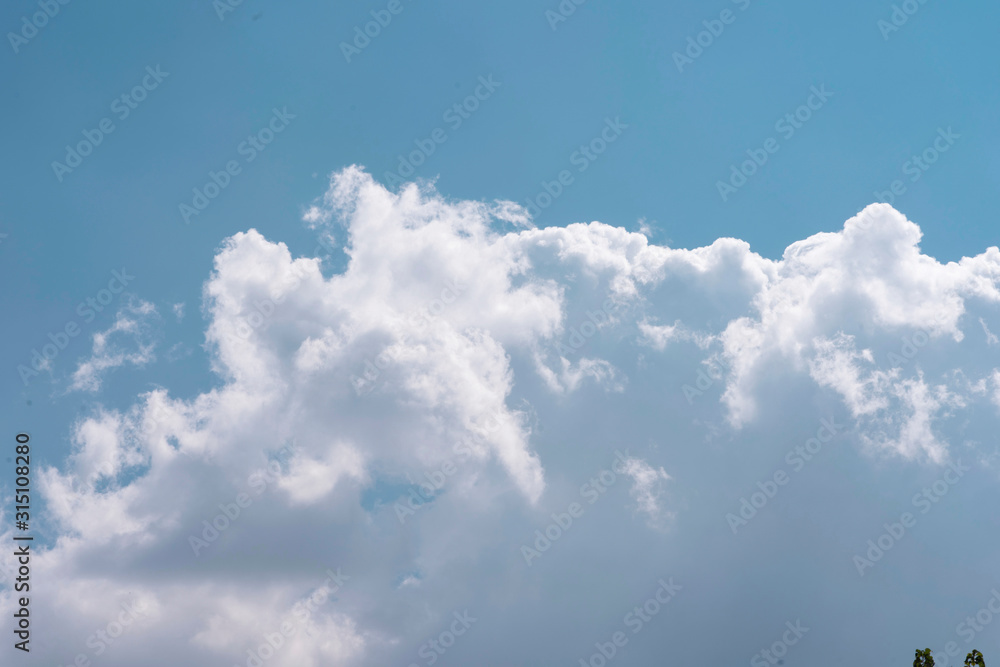 Sky clouds. Beautiful white clouds on blue sky. Sky clouds. Beautiful white clouds on blue sky.