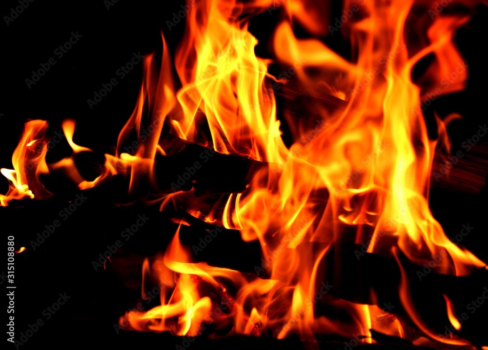 Burning fire Burning fire