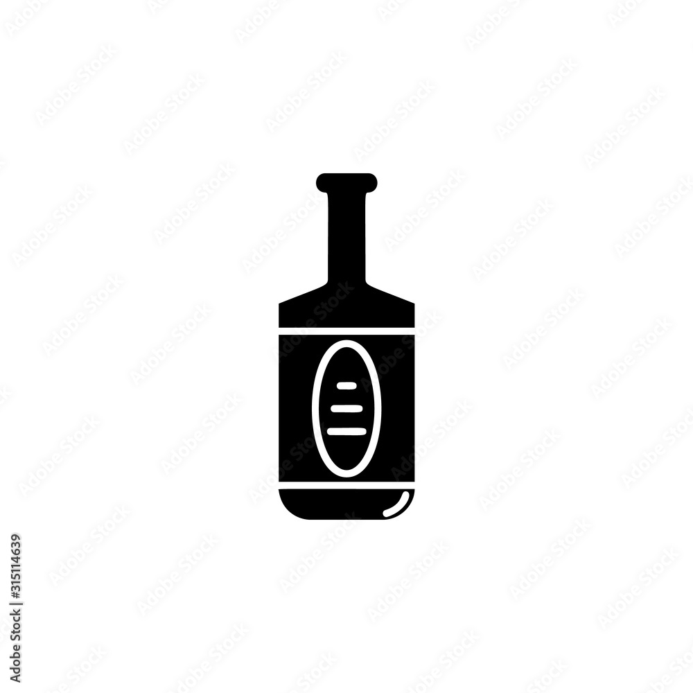 bottle of tequila icon. Element of drinks icon for mobile concept and web apps. Thin line bottle of tequila icon can be used for web and mobile. Premium icon on white background bottle of tequila icon. Element of drinks icon for mobile concept and web apps. Thin line bottle of tequila icon can be used for web and mobile. Premium icon on white background