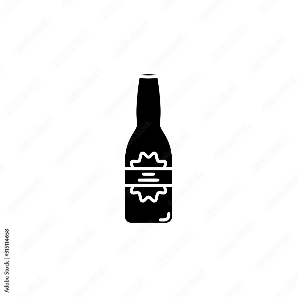 bottle of beer icon. Element of drinks icon for mobile concept and web apps. Thin line bottle of beer icon can be used for web and mobile. Premium icon on white background bottle of beer icon. Element of drinks icon for mobile concept and web apps. Thin line bottle of beer icon can be used for web and mobile. Premium icon on white background