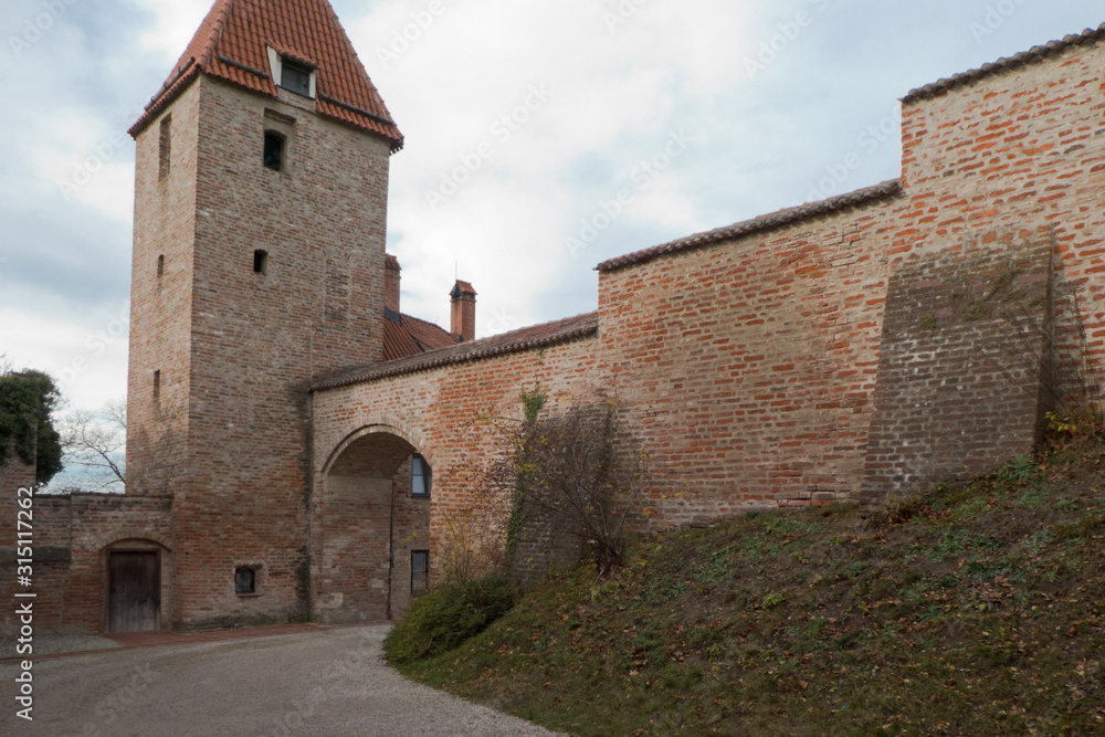 Burg Trausnitz in Landshut, Niderbayern 
