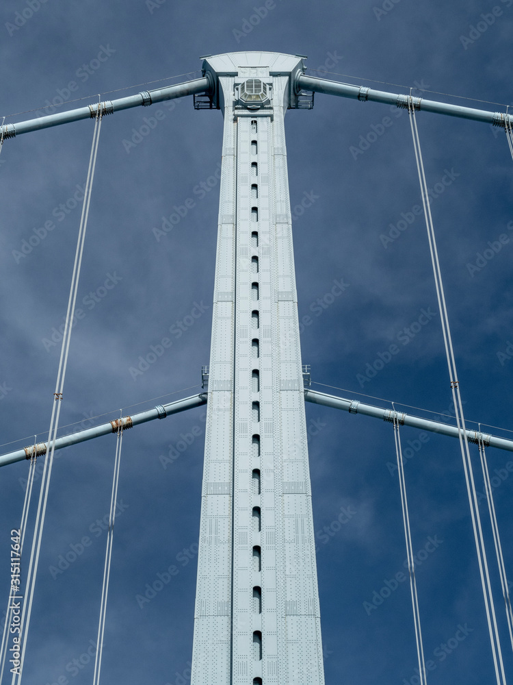 Fototapeta premium Philadelphia Ben Franklin Bridge