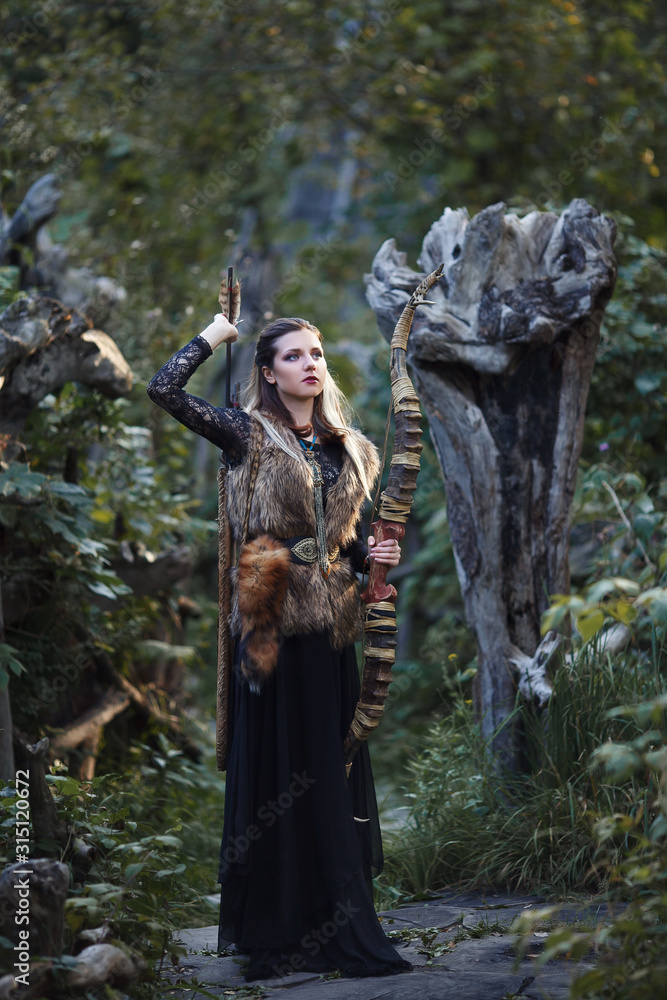 a girl in the image of a hunter a girl in the image of a hunter