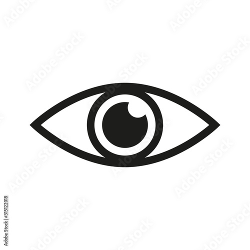 Eye icon. Look and Vision icon. Eye vector icon