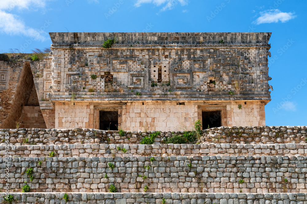 Uxmal ancient Mayan ruins in Yucatan, Mexico Uxmal ancient Mayan ruins in Yucatan, Mexico