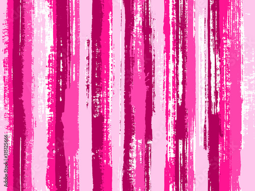 Sloopy gouache vertical lines vector pattern.