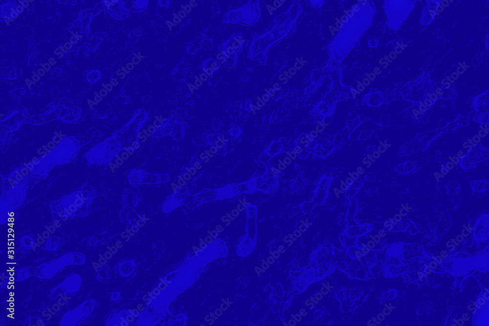 Rough CG gradient abstract background of decorative plaster of popular in 2020 color Phantom Blue - creative design background