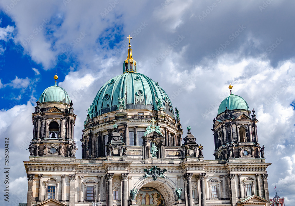 Berlin Cathedral. Germany's largest evangelical church.