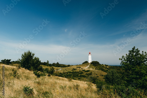Lighthouse Hiddensee, Baltic Sea, Germany