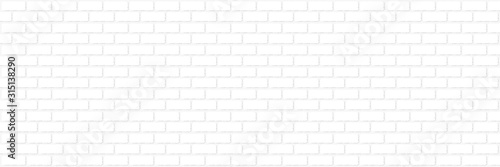 Mur en briques blanches / vecteur photo