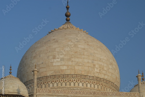 dome of the Tajmahal in India
