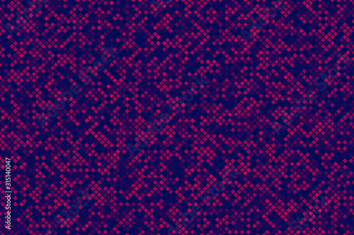 Abstract square pixels illustration. Pixels mosaic.