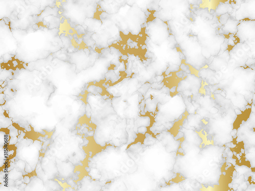 Marble background with golden texture. Seamless pattern. Beautiful abstract marble pattern with high resolution. Glitter marbling for design. Elegant marble gold texture. Endless marbling backdrop 