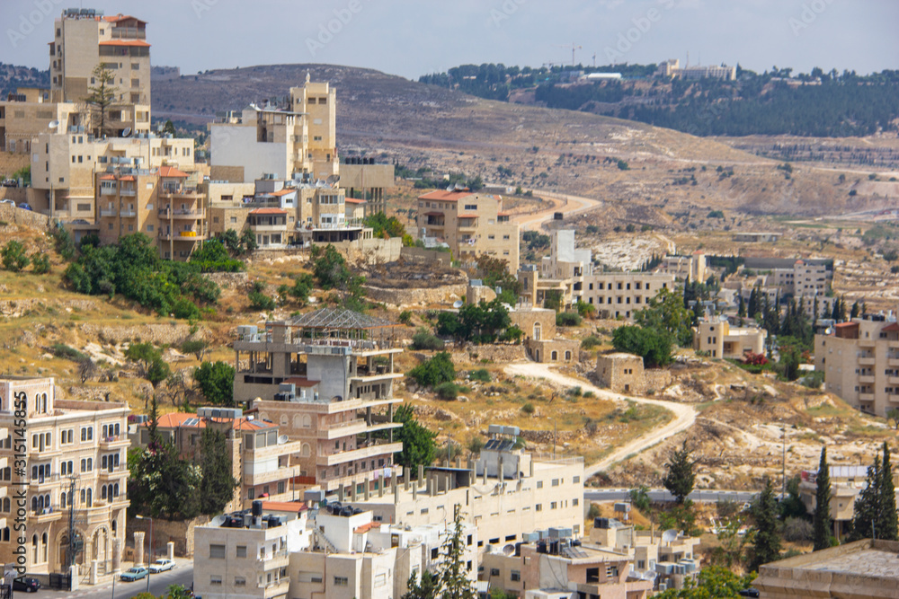Bethlehem, West Bank hills