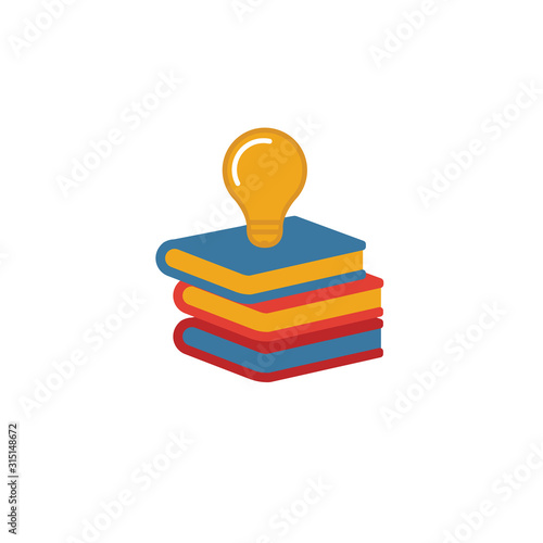 Knowledge Base icon. Simple flat element from customer service collection. Creative knowledge base icon for templates, software and apps