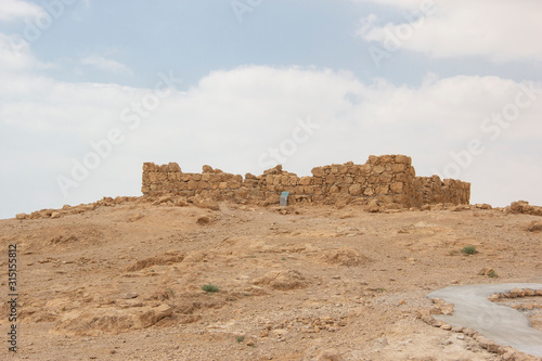 Ancient ruins of Masada