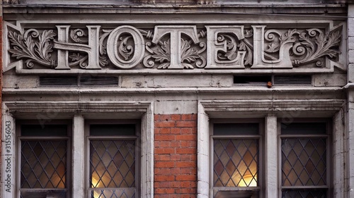 Vintage Hotel Sign