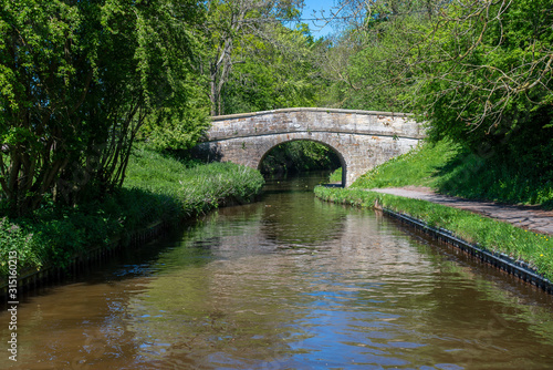 Whitehouse bridge No 26W over the Llangollen Canal near Froncysyllte in Wales, UK