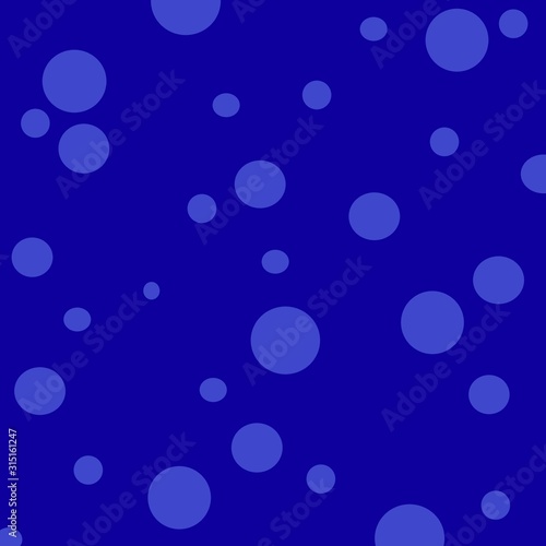 blue polka dots