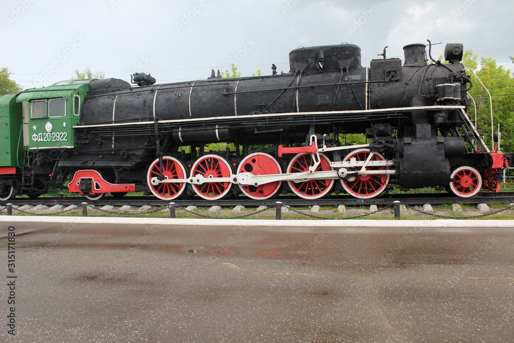 Naklejka premium Locomotive