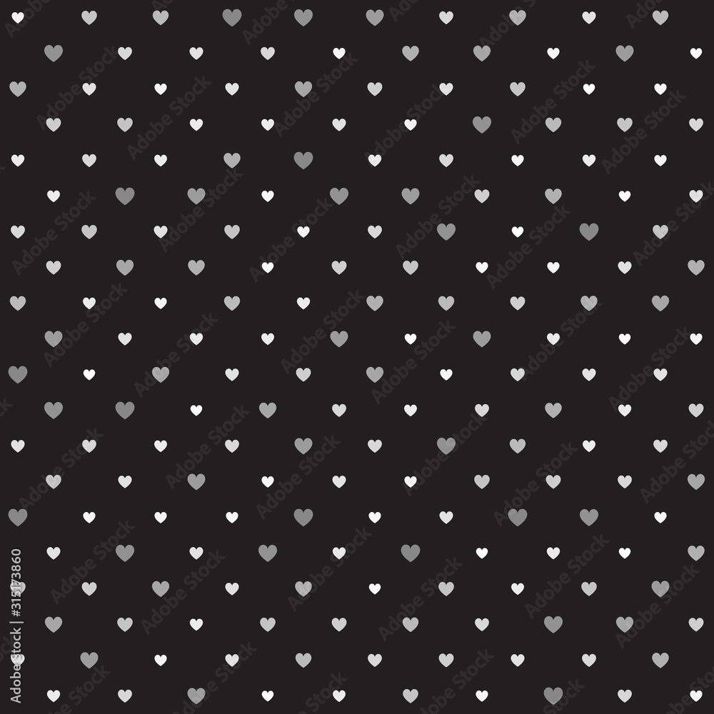 Heart pattern. Seamless vector background Heart pattern. Seamless vector background