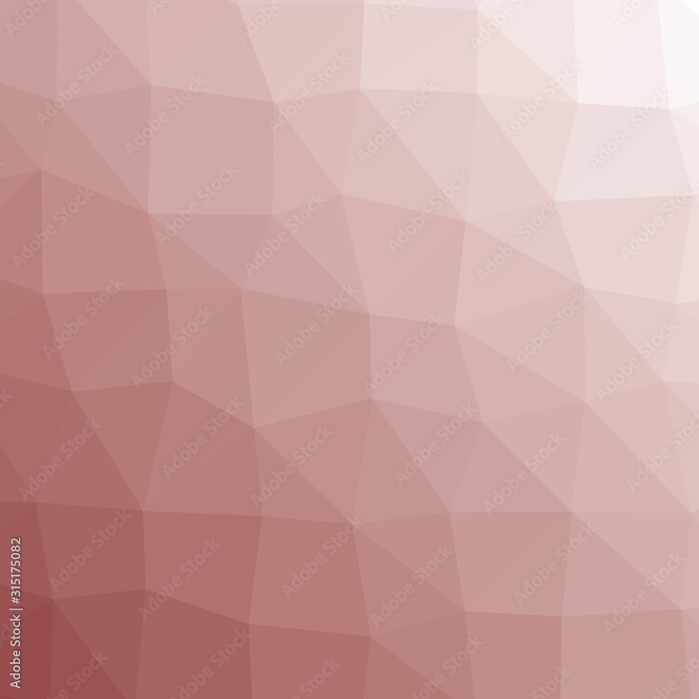 Fototapeta premium Abstract Low Polygon gradient Generative Art background illustration