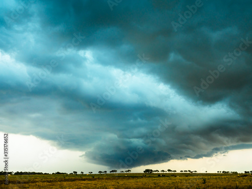 Severe Storm in rural Texas