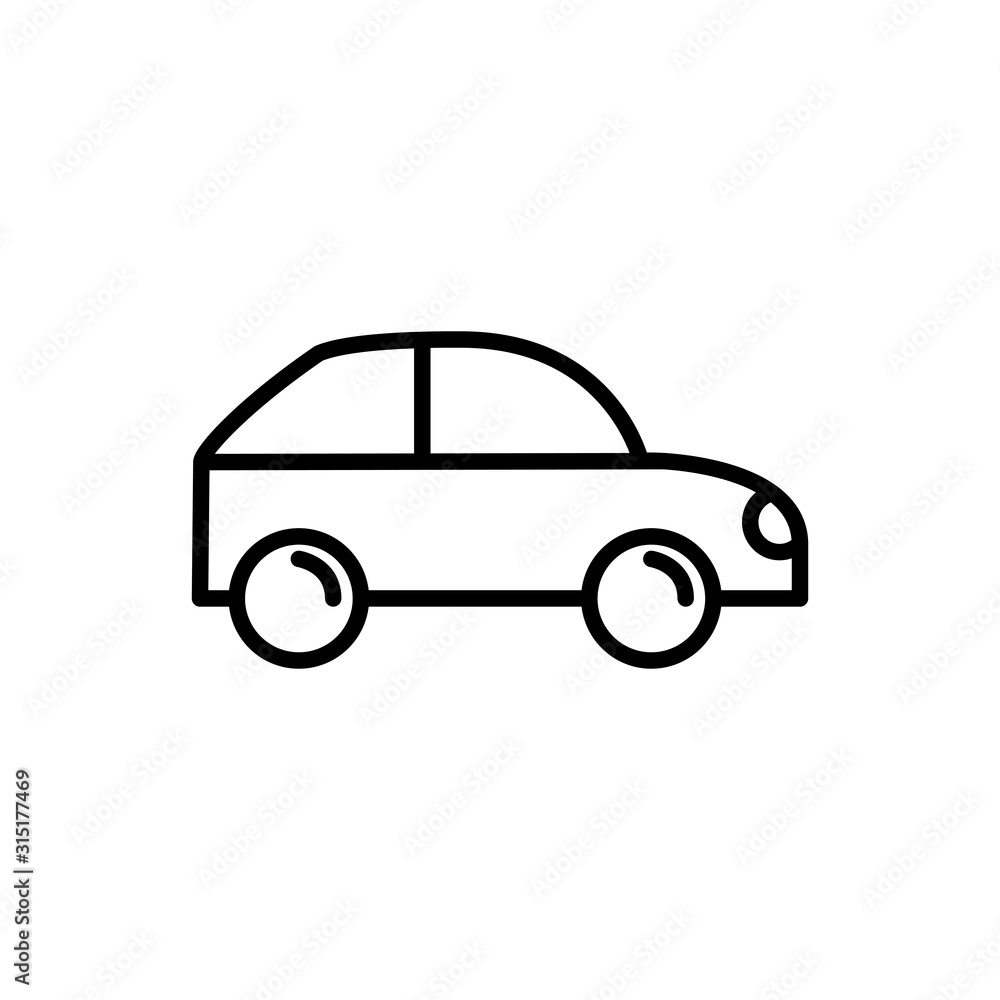 mini car vehicle transport linear design