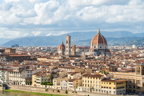 Panorama of Florence and Saint Mary of the Flower in Florence © Leonid