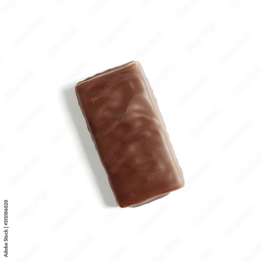Chocolate bar on white, isolated Chocolate bar on white, isolated