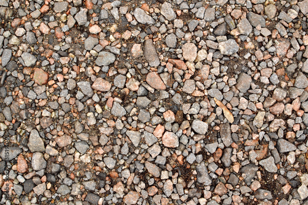 Texture of small stone or pebbles background image Texture of small stone or pebbles background image