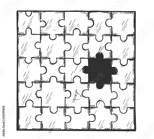 Interactive jigsaw puzzle board game