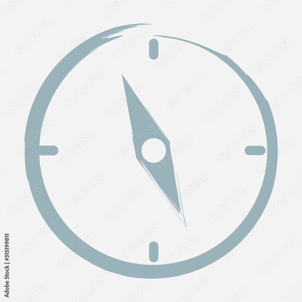 Compass vector icon. Navigation symbol. Compass vector icon. Navigation symbol.
