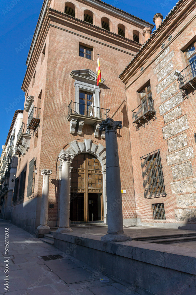 House of Seven Chimneys in City of Madrid