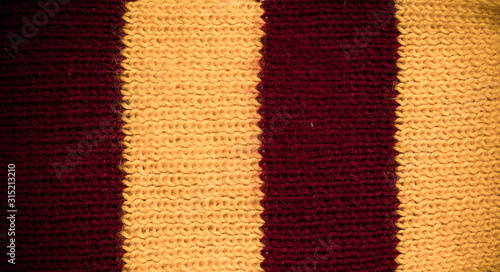 Scarf with texture of the school of magic.
