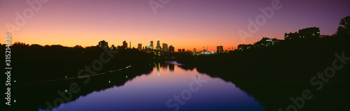 Mississippi River, Minneapolis, Sunset, Minnesota #315214830