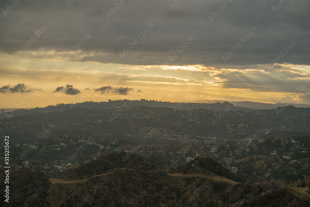 Sunset Los Angeles California